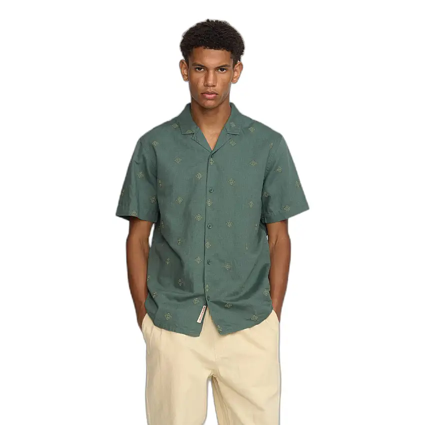 Camicia cubana in lino-cotone Revolution