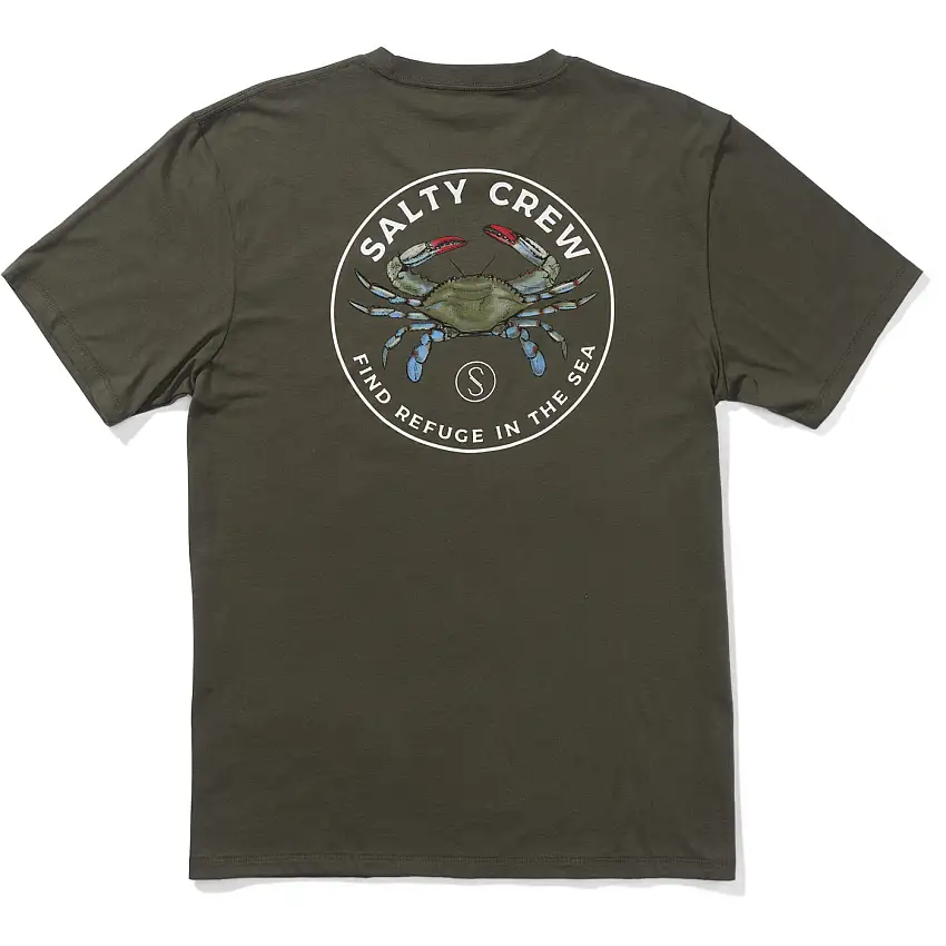 T-shirt Salty Crew Blue Crabber Premium