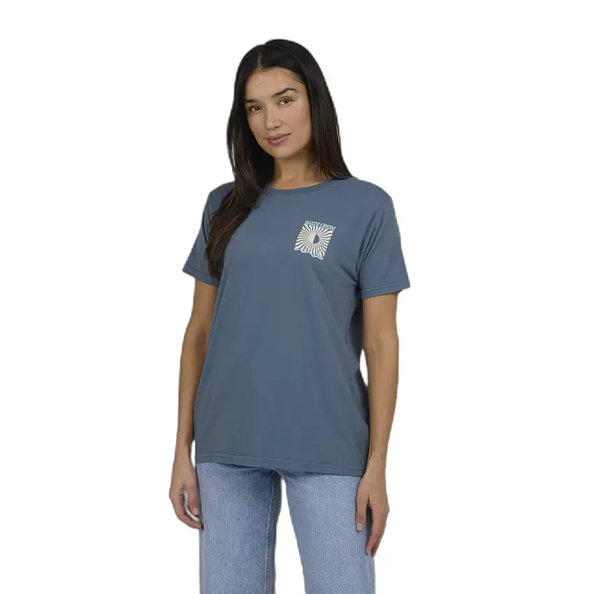 T-shirt da donna Salty Crew Optic Sea B.F
