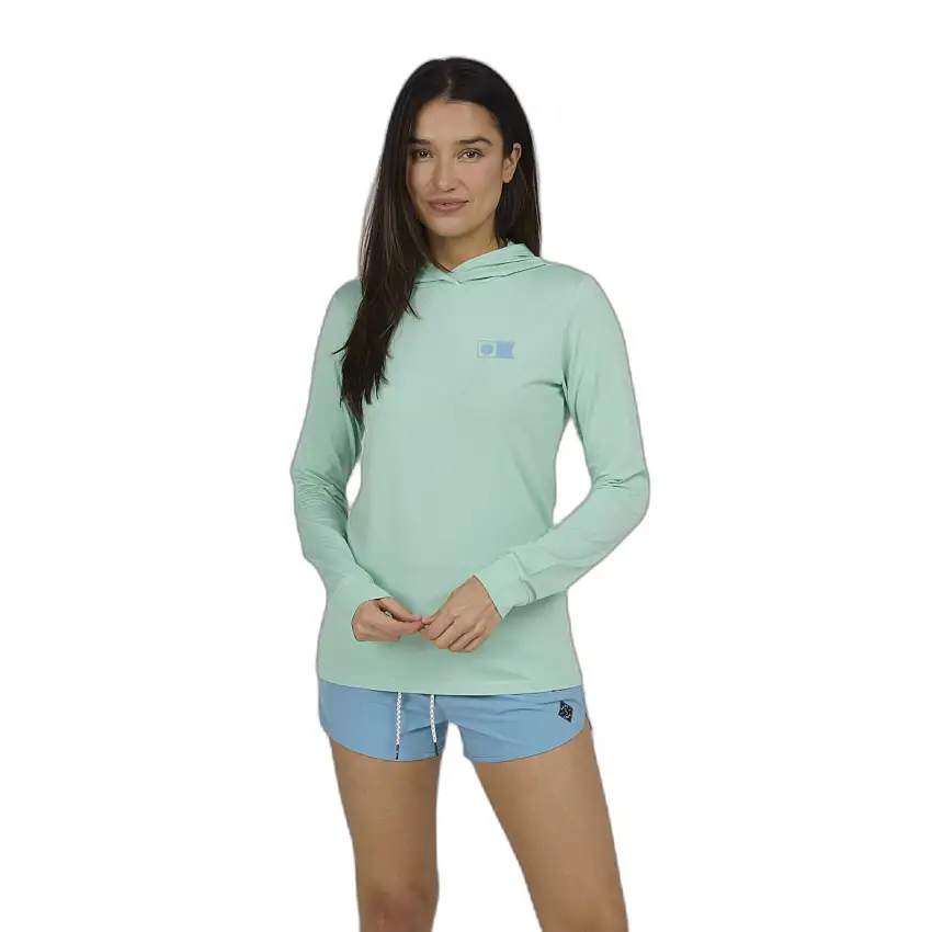 Felpa con cappuccio da donna Salty Crew Flagship