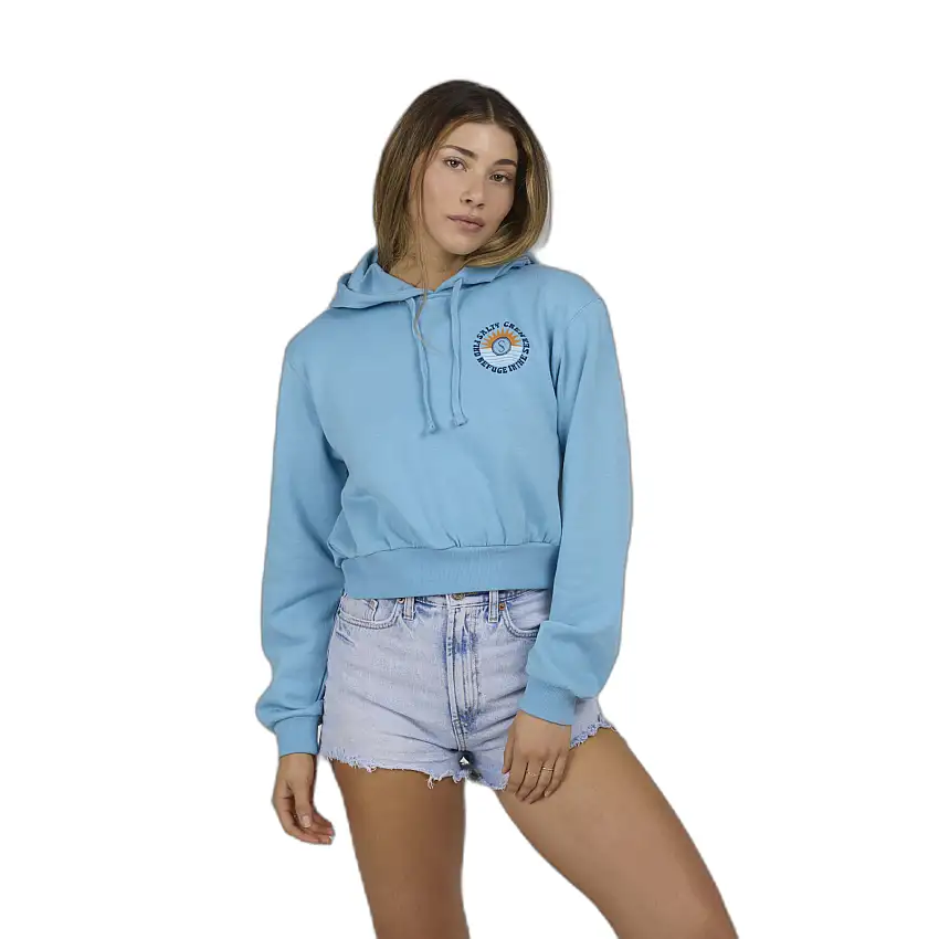 Felpa con cappuccio da donna Salty Crew Daybreak Crop