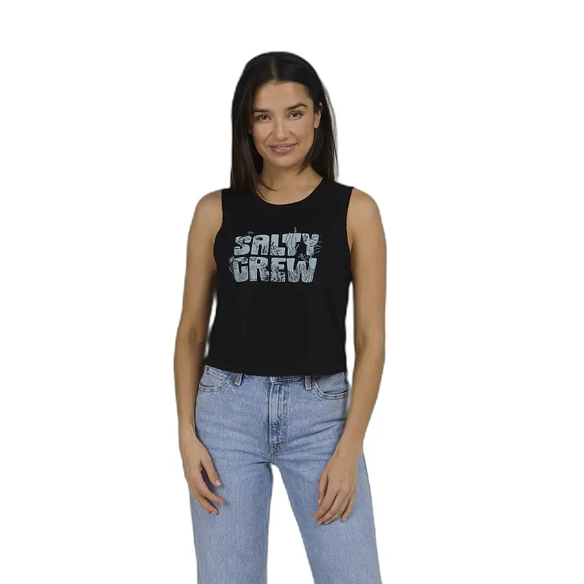 Canottiera corta da donna Salty Crew Sea Life