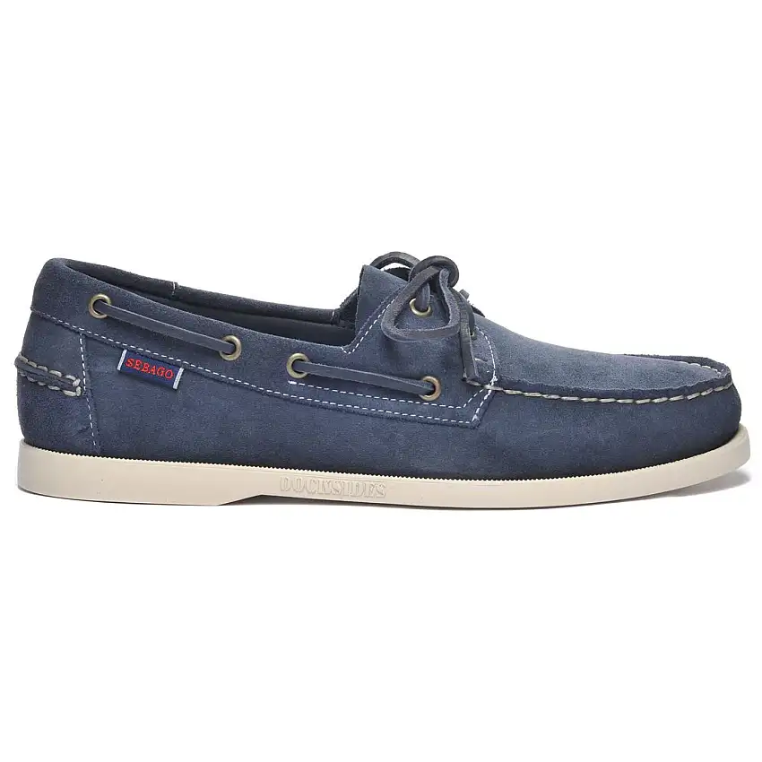 Scarpe da barca in suede per bambini Sebago Docksides Portland