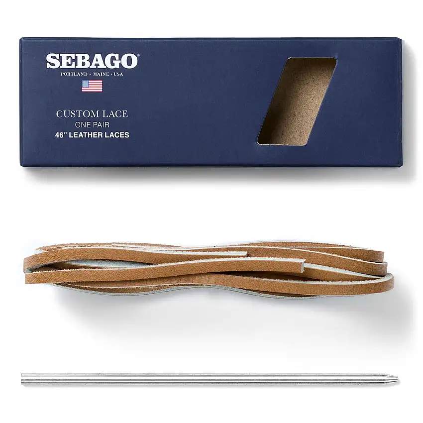 Lacci in pelle Sebago