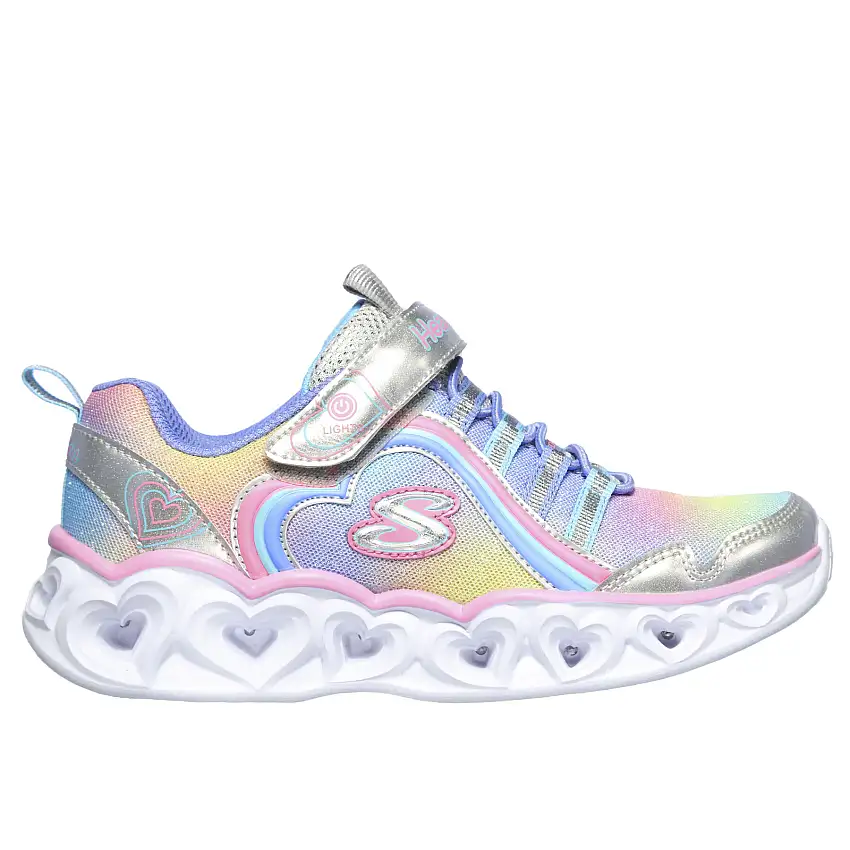 Sneakers da bambina Skechers Heart Lights-Rainbolux [Misura 27]