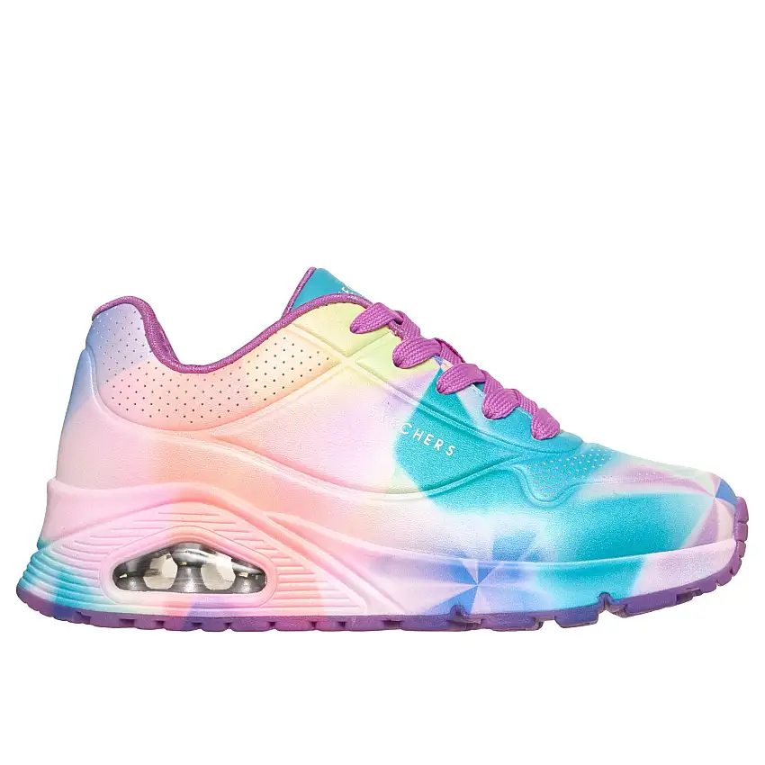 Sneakers da bambina Skechers Uno Gen1 Prism Burst