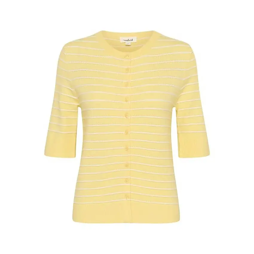 Cardigan a righe donna Soaked in Luxury Spina