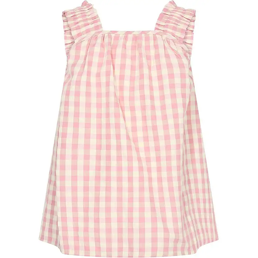 Canottiera a quadretti per ragazza Sofie Schnoor