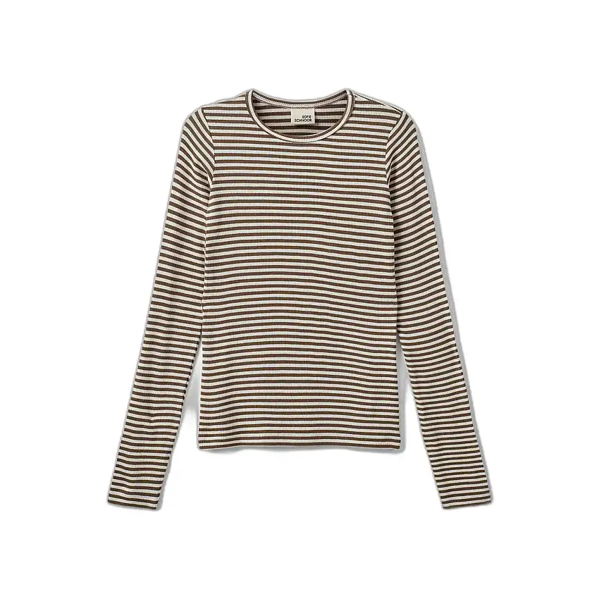 T-shirt a maniche lunghe a righe per ragazza Sofie Schnoor Petriciasy
