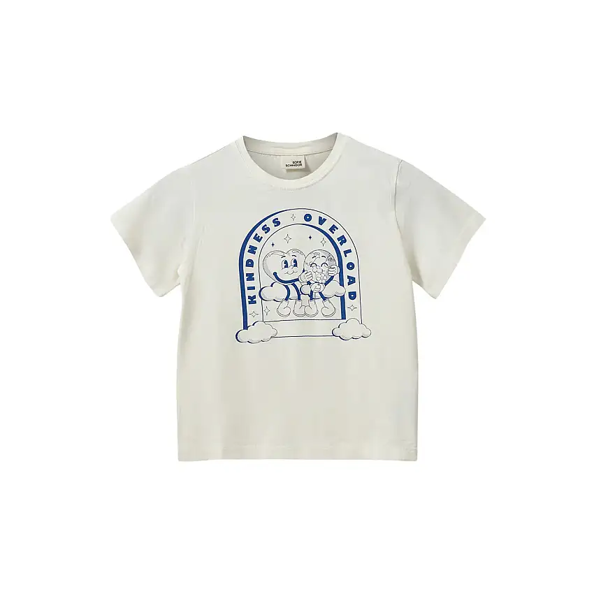 T-shirt da bambina Sofie Schnoor Zenasy Kindness Overload