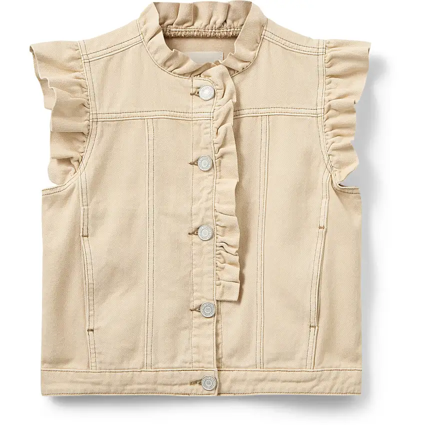 Giubbotto di jeans senza maniche per ragazza Sofie Schnoor Arah