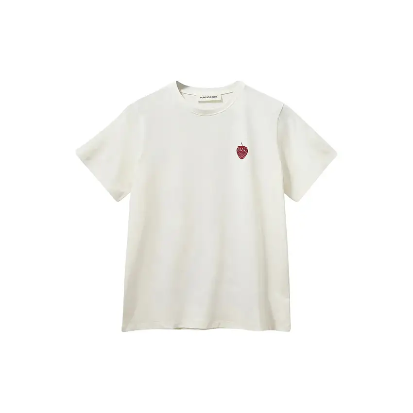 T-shirt con motivo fragola donna Sofie Schnoor Zenasw