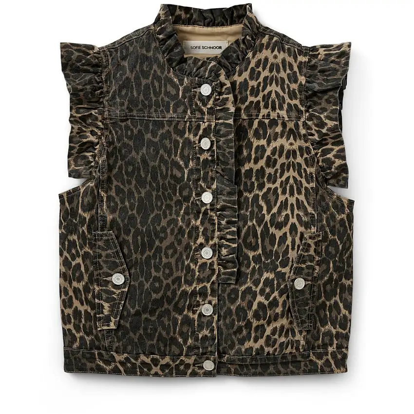 Gilet in denim senza maniche donna Sofie Schnoor Farahsw