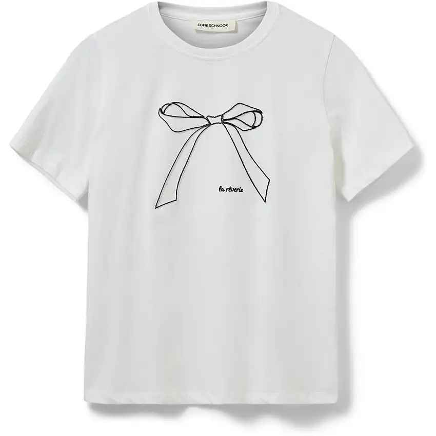 T-shirt ricamata da donna Sofie Schnoor Zena