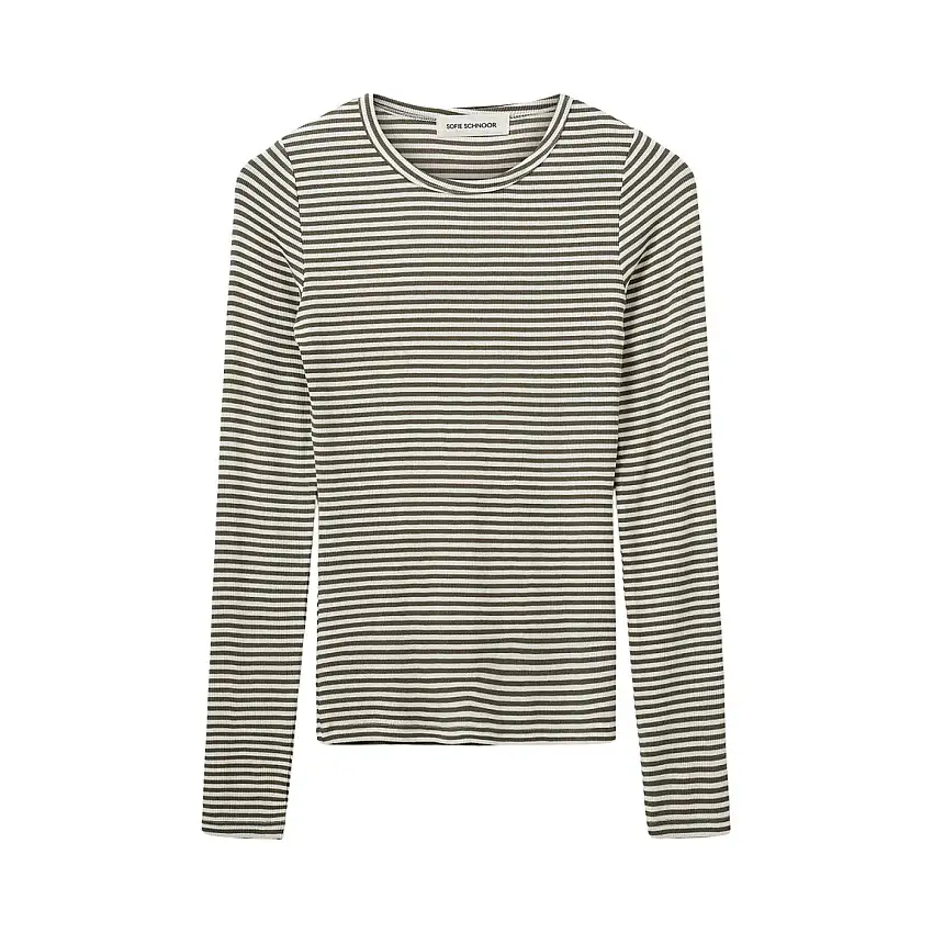 T-shirt a maniche lunghe a righe da donna Sofie Schnoor Petriciasw