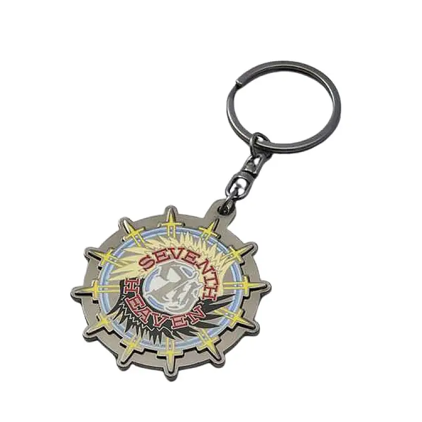 Portachiavi in metallo Square Enix Final Fantasy VII Rebirth Seventh Heaven