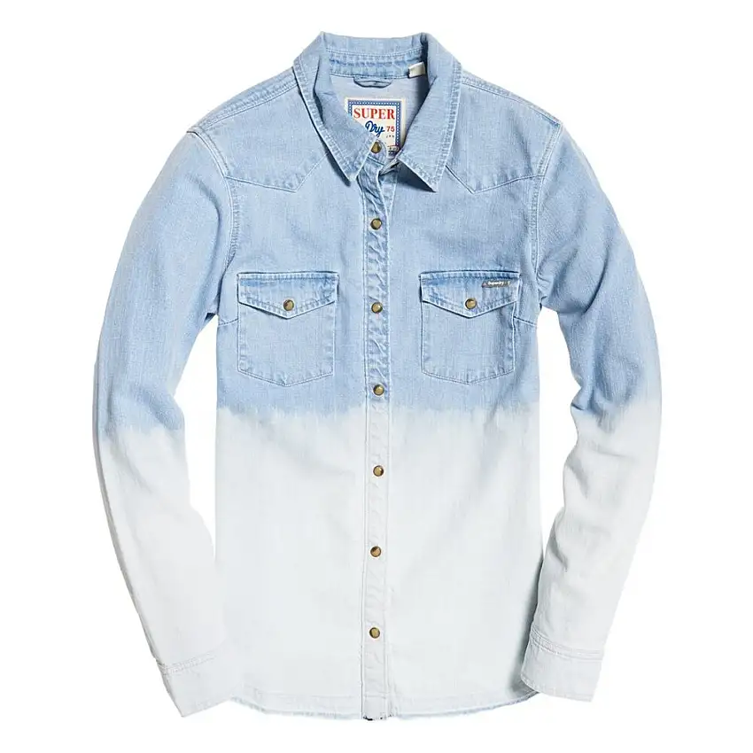 Camicia in denim donna Superdry Western [Misura XL]