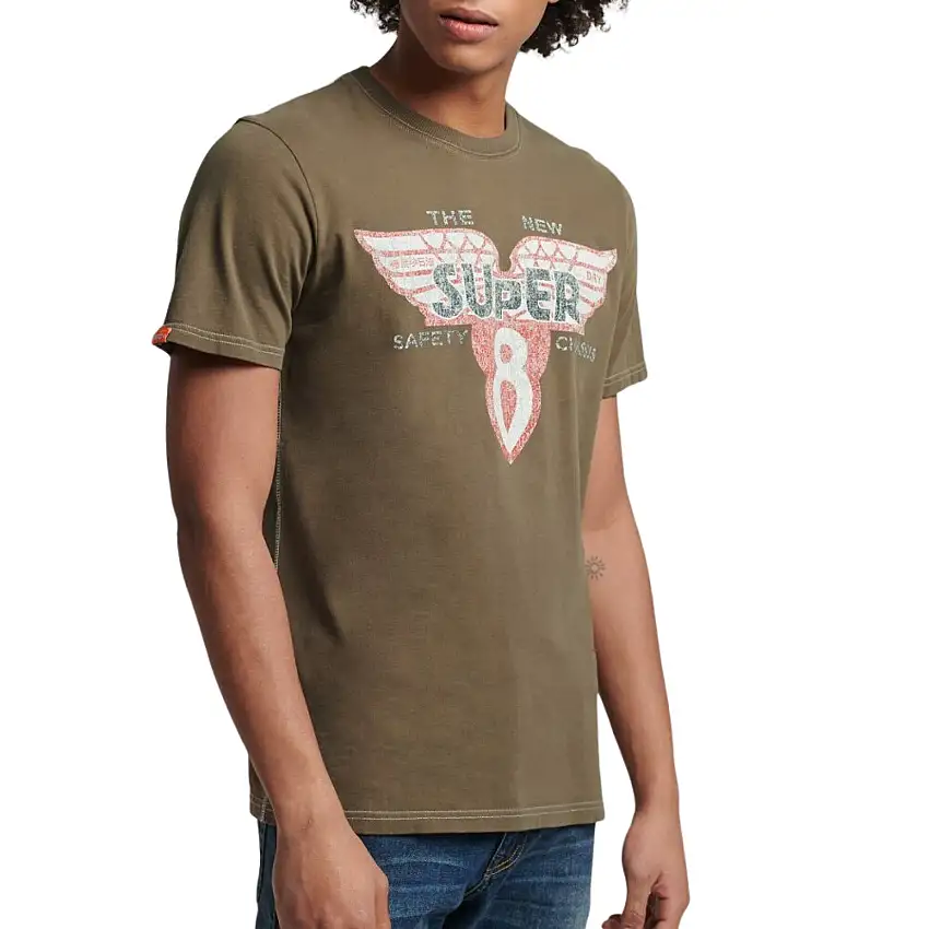 T-shirt classica Superdry Vintage 07 Rework Édition Limitée