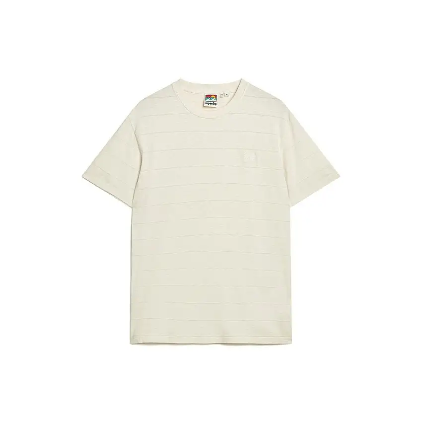 T-shirt testurizzata in cotone bio Superdry Vintage