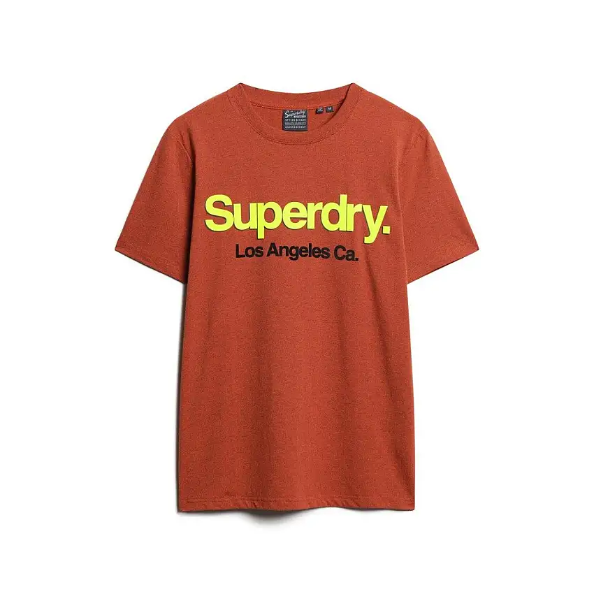 T-shirt classica con logo Superdry Core Washed [Misura L]