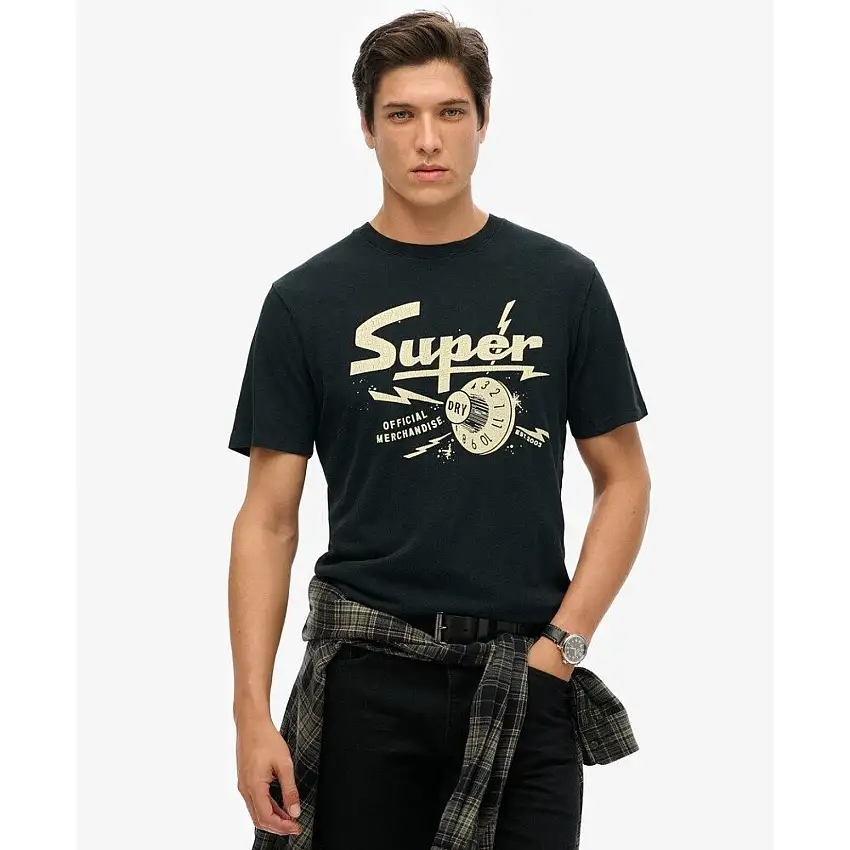 T-shirt grafica Superdry Retro Rocker