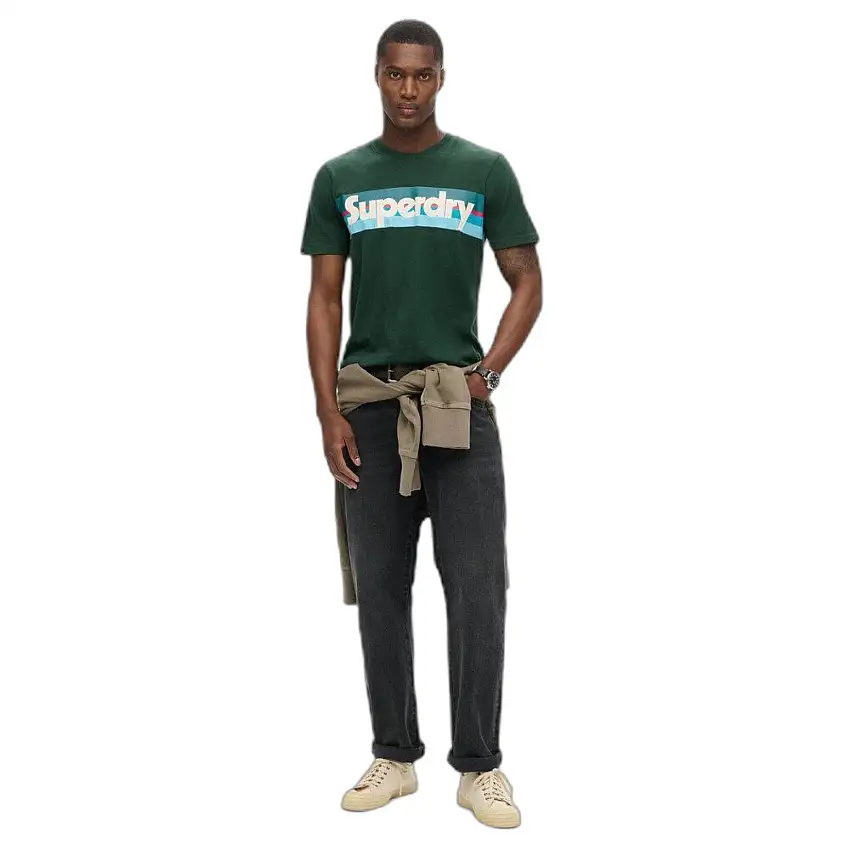T-shirt Superdry Retro Stripe Logo