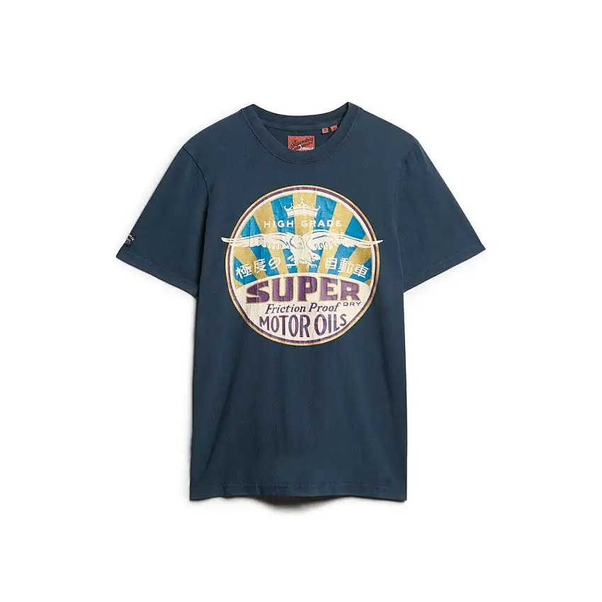 T-shirt a fantasia Superdry Workwear Gasoline