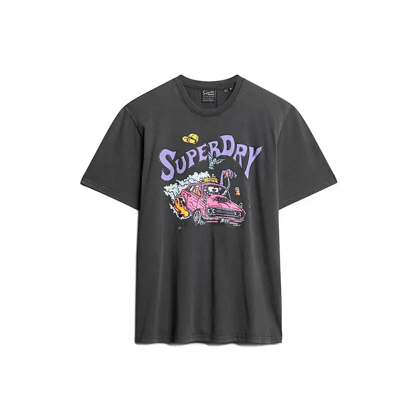 T-shirt oversize da donna Superdry Dragnut Odd Rods