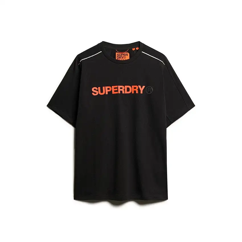 T-shirt casual con logo Superdry Tech