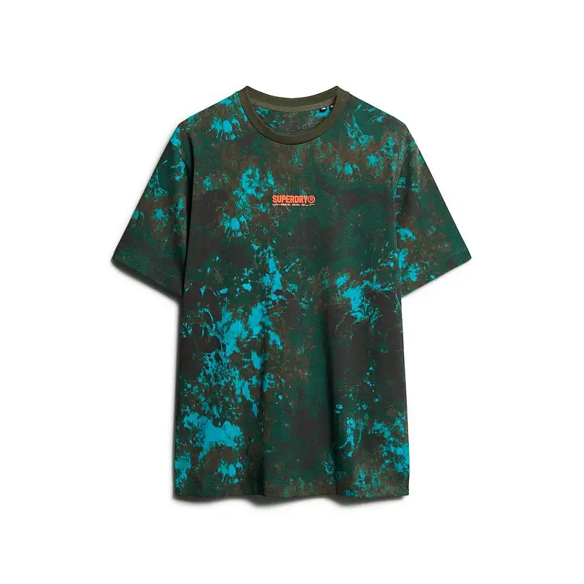 T-shirt oversize utilitario con motivo camouflage donna Superdry [Misura L]