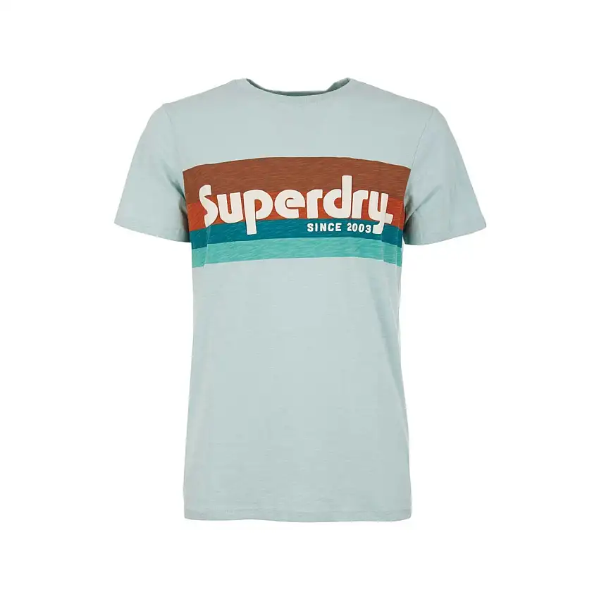 T-shirt Superdry Stripe Relxed Logo