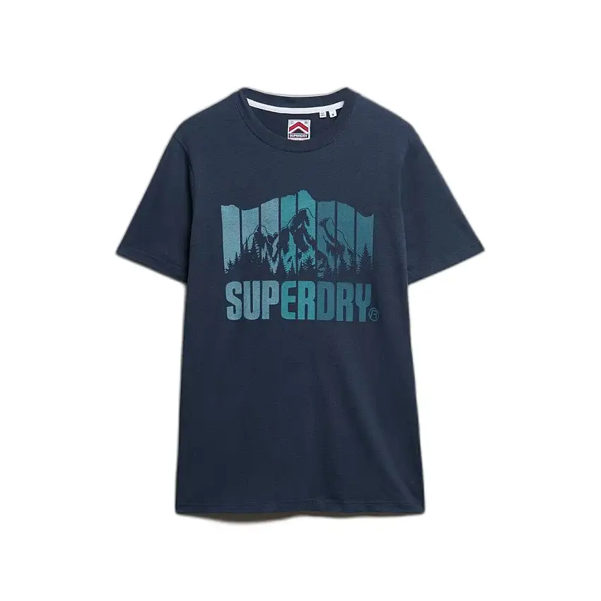 T-shirt Superdry Mountain Rainbow