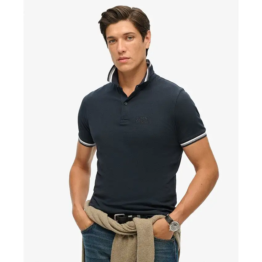 Polo con bordo Superdry