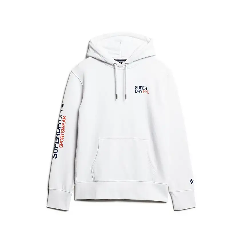 Felpa con cappuccio, aderente, con cappuccio Superdry Logo