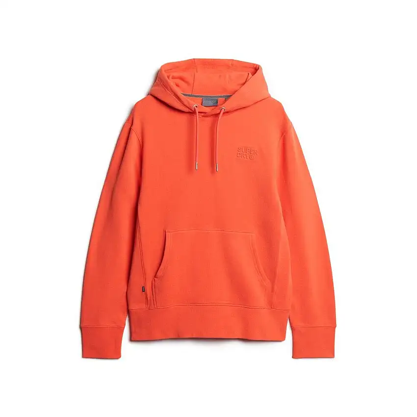 Felpa con cappuccio oversize con logo in rilievo Superdry
