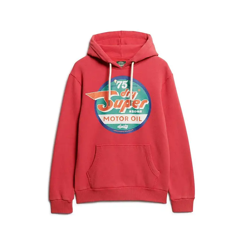 Felpa con cappuccio Superdry Gasoline