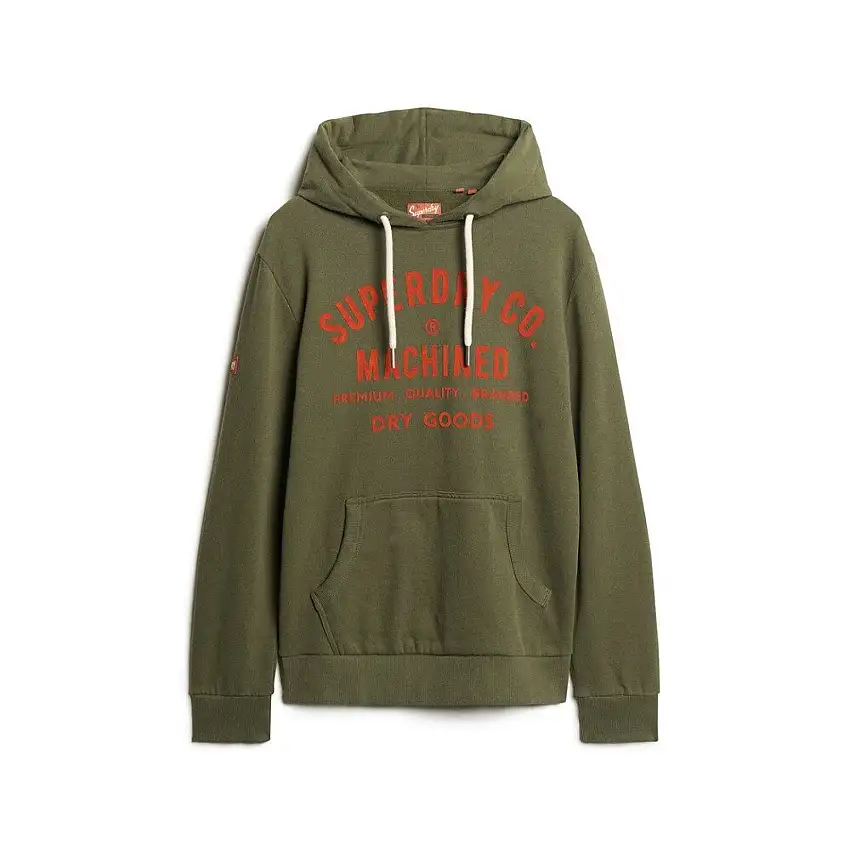 Felpa con cappuccio e motivo stampato Superdry