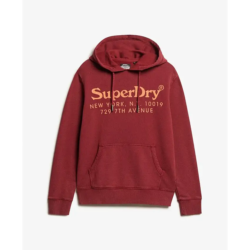 Felpa con cappuccio a logo ton sur ton Superdry Venue [Misura S]