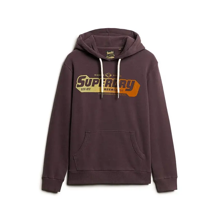 Felpa con cappuccio inodore splatter Superdry