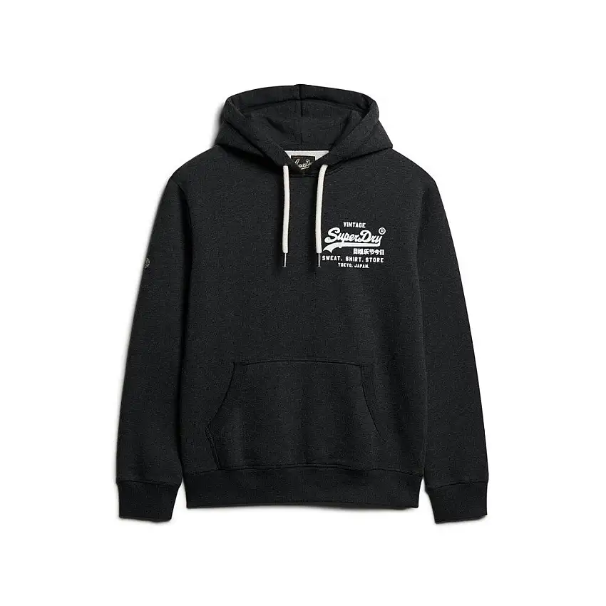 Felpa con cappuccio con logo Superdry Vintage