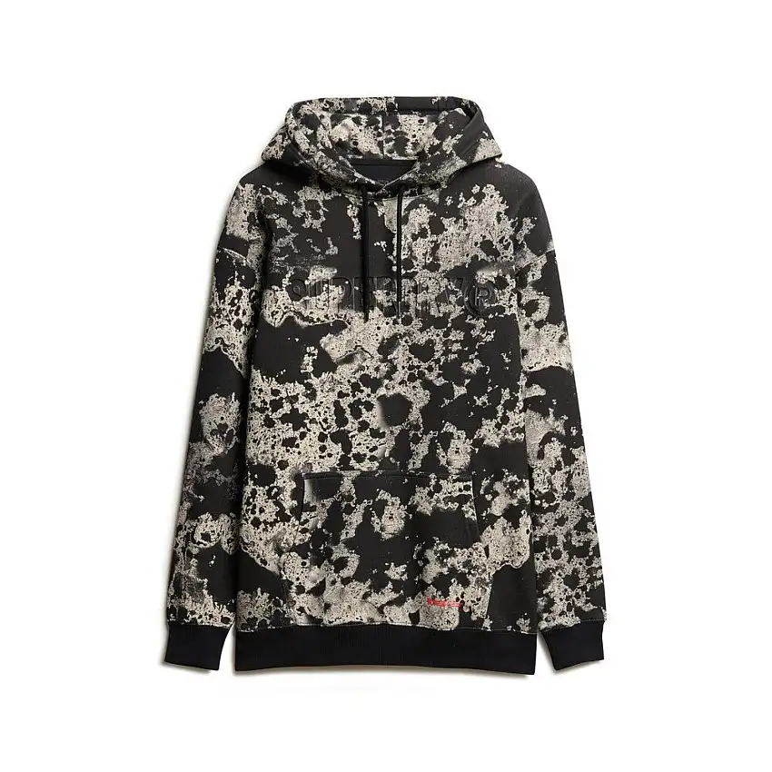 Felpa con cappuccio ampia con logo camouflage Superdry Utility [Misura 2XL]