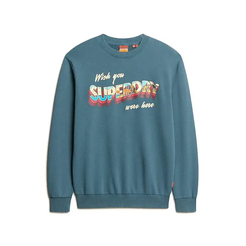 Felpa in fantasia Superdry Travel Postcard