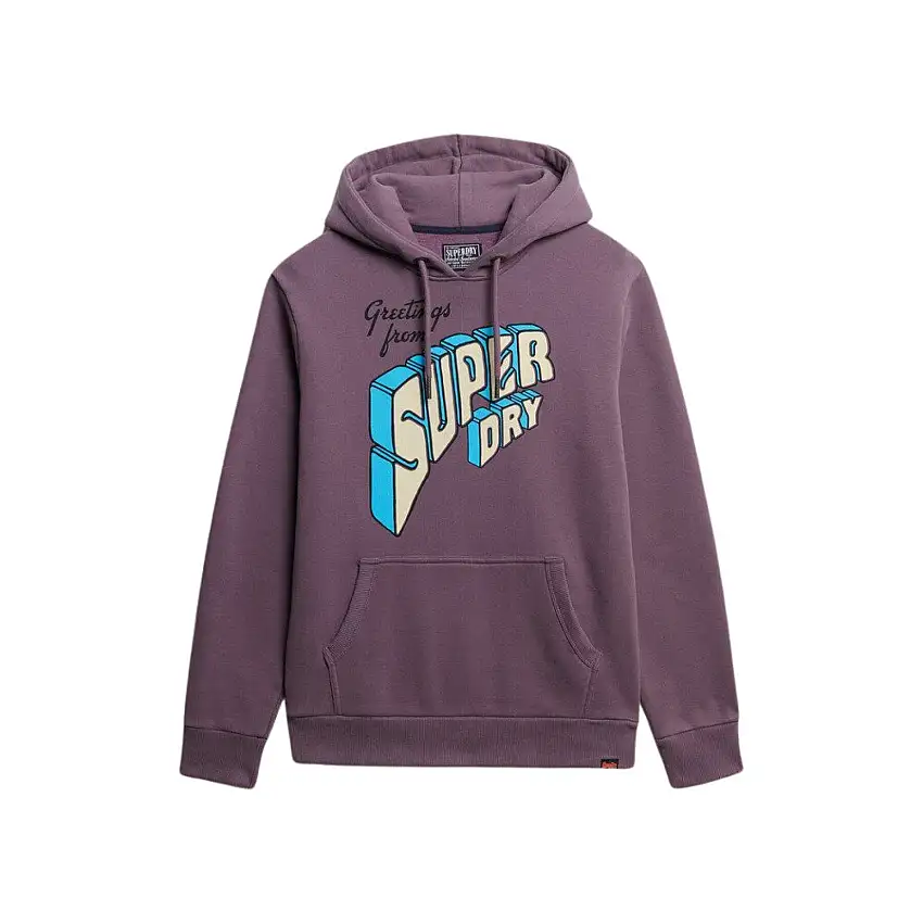 Felpa con cappuccio Superdry North Cali