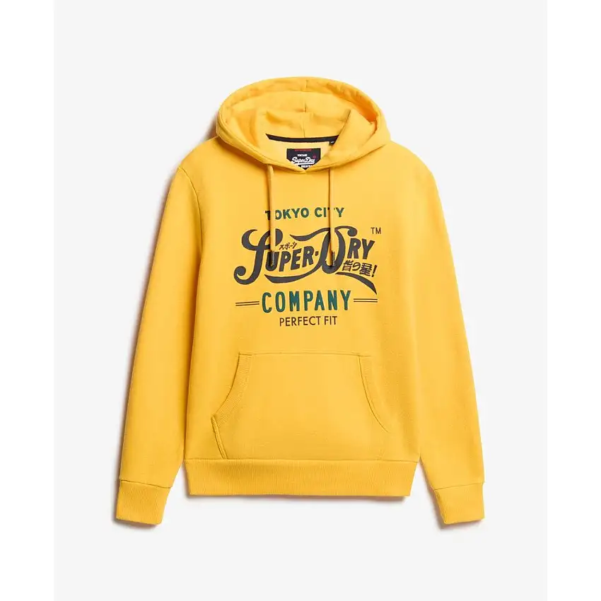 Felpa con cappuccio Superdry Perfect Fit Script