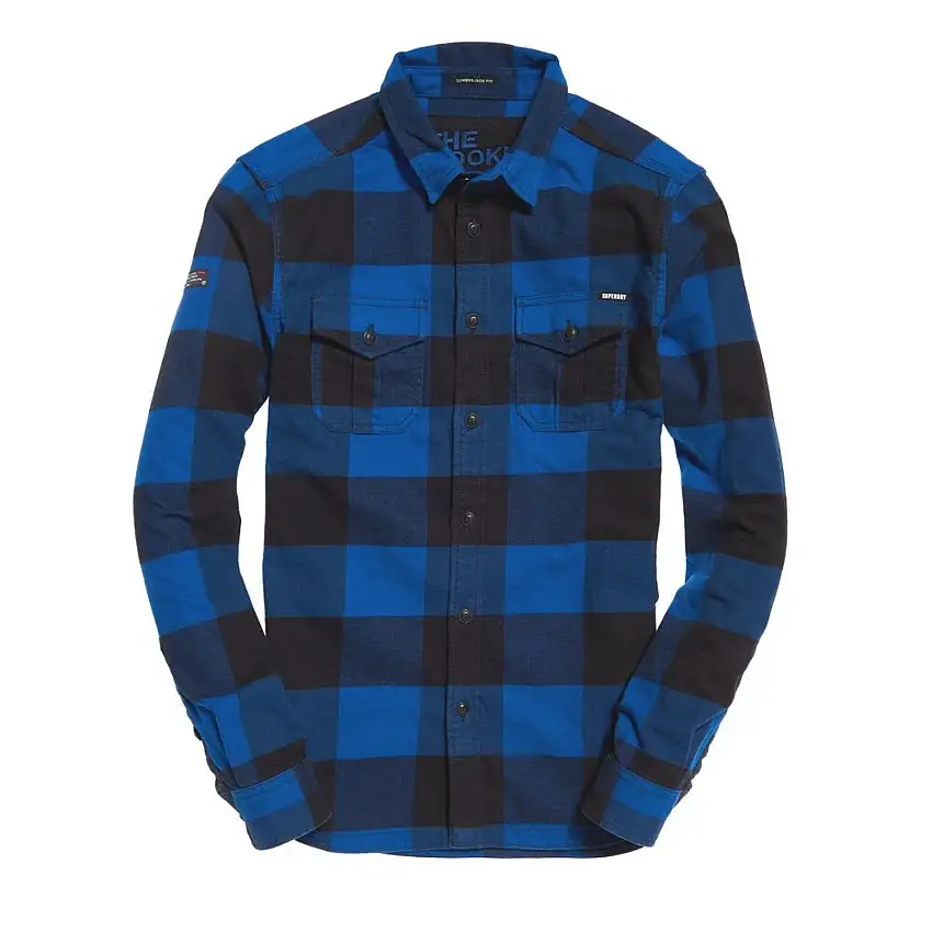 Camicia a quadri a maniche lunghe Superdry Rookie [Misura S]