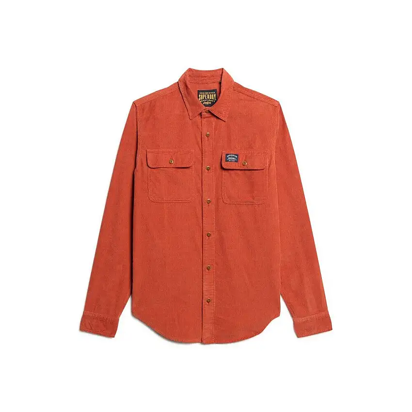 Camicia a maniche lunghe in velluto a coste Superdry Trailsman