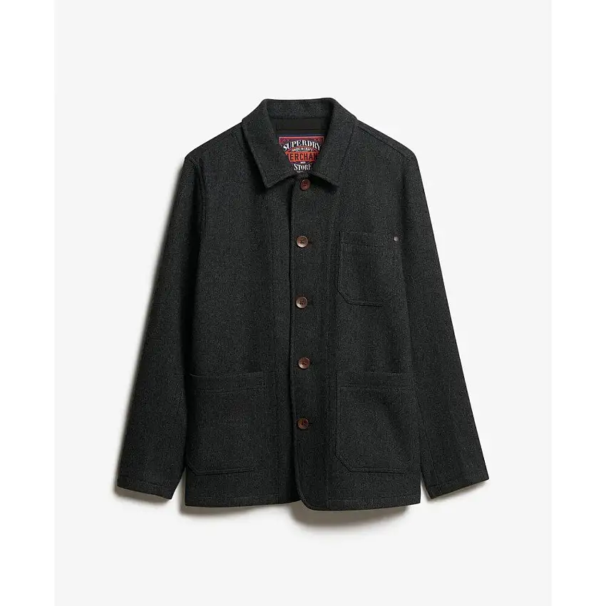 Camicia overshirt strutturata Superdry Merchant