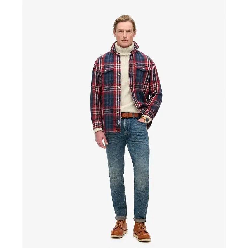 Camicia pesante a quadri Superdry The Merchant Store