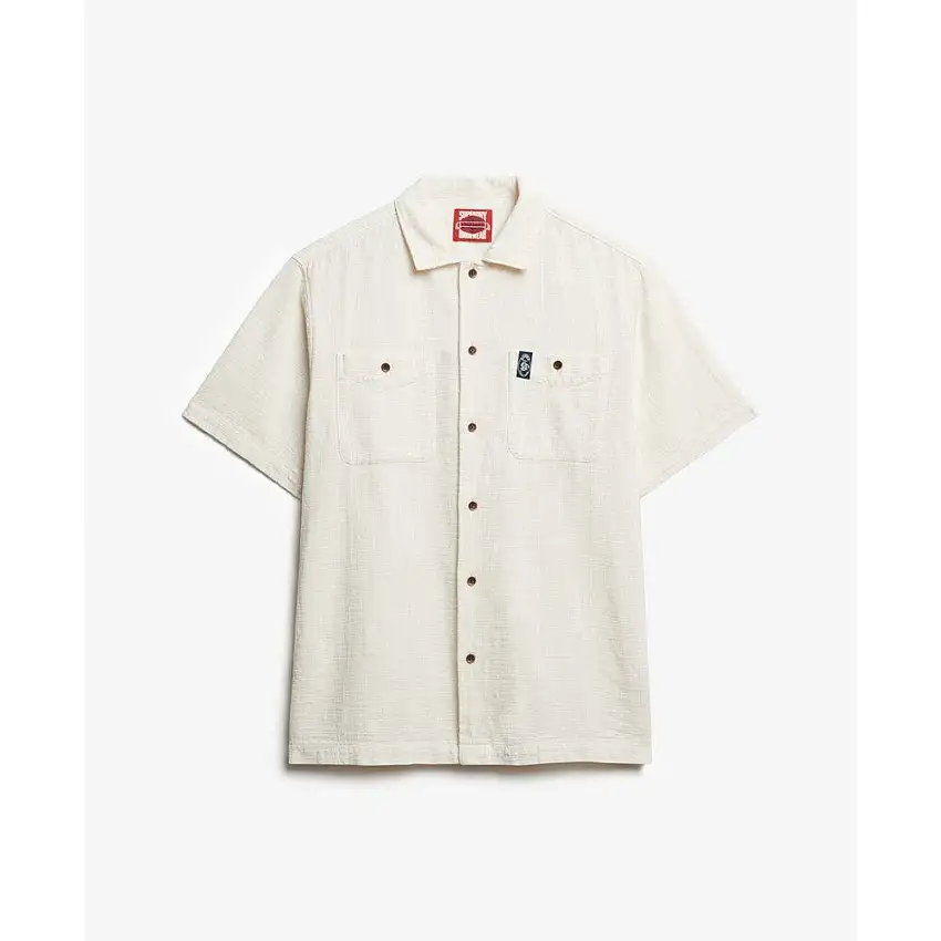Camicia testurizzata a maniche corte Superdry The Merchant Store