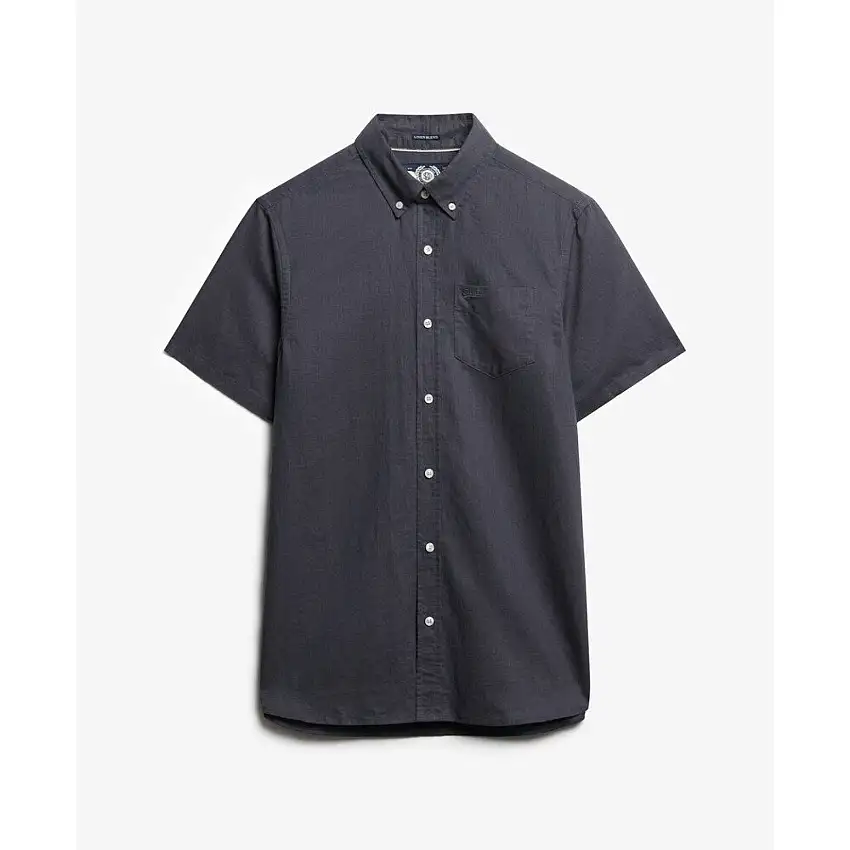 Camicia in cotone e lino Superdry